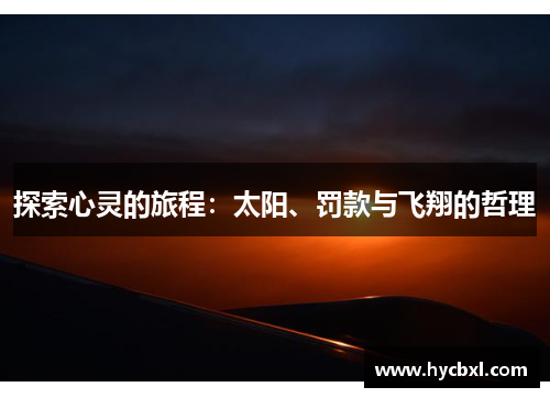 探索心灵的旅程：太阳、罚款与飞翔的哲理