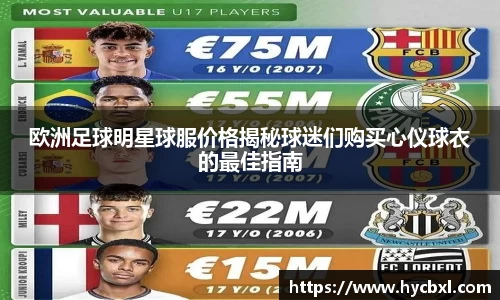 欧洲足球明星球服价格揭秘球迷们购买心仪球衣的最佳指南